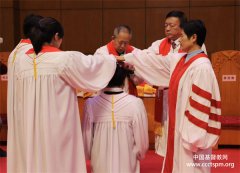 黑龙江省基督教举行第十一期按立牧师典礼
